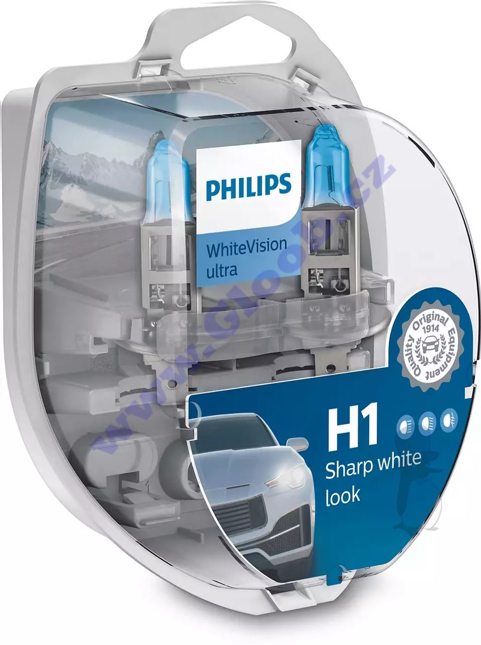 H1 Philips white Vision Ultra